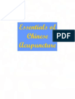 Essentials of Chinese Acupuncture