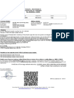 Travel Insurance Certificate of Coverage No: EM-VBOQ-C-192393