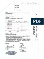 Online Test Cem583 - Oct 2020-Feb2021