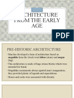 Architecture From The Early AGE