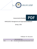 MAN 210 - Assessment Booklet Spring I 2021