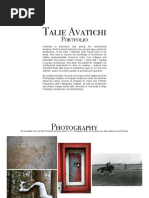 Talie Avatichi: Portfolio