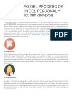 Las 7 Etapas Del Proceso de Evaluación Del Personal y Desempeño