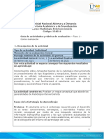 Guia de Actividades y Rúbrica de Evaluación - Fase 1 - Contextualización