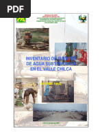 Inventario Fuentes Agua Subterranea - Chilca