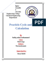 صادق سالم محمد Practicle Cycle and its Calculation