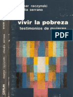 Vivir-La-Pobreza-Testimonio de Mujeres - Claudia Serrano