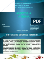 Exposicion de Auditoria Interna