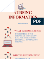 Nusring Informatics 1st-2nd Week