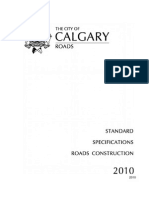 Standard Specifications For Road Construction