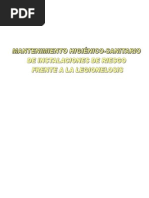 Manual Curso Mantenimiento Higienico-Sanitario de Instalacciones Con Riesgo de Legionella