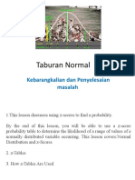 Taburan Normal: Kebarangkalian Dan Penyelesaian Masalah