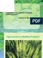 Agriculture of MP