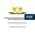 Sediment Transport and Modelling For River Tana