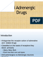 Pharma Unit 1-2 Anti - Adrenergic Drugs