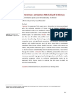 Determinan Pemberian ASI Eksklusif Di Sleman: Determinants of Exclusive Breastfeeding in Sleman