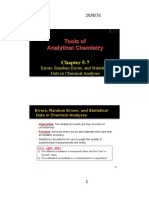 CH 5-7 Statistical Data in Analyasis