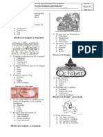 Evaluacion de 2 Periodo Ingles