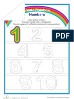 Preschool Writing and Comparing Numbers 1-10 WK6