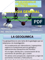 Geologia General: Geoquimica en La Exploracion Por Hidrocarburos