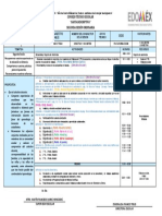 Carta Descriptiva Segunda Sesión de CTE