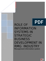 Role of Information Systems in Strategic Business Development in RMG Industry