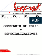 Cyberpunk 2020 Guia Roles