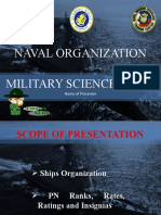 Naval Organization: Name of Presenter