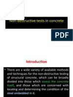 Lecture 8 Non-Destructive Tests in Concrete