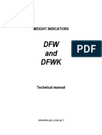 DFW and DFWK: Weight Indicators