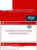 PJM5900 Week 3 - Foundations of Project Planning and Scope Management - 2021