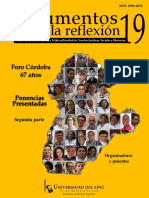 Revista 19. Foro Córdoba 67 Años. Ponencias Presentadas. Segunda Parte