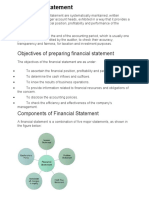 Objectives of Preparing Financial Statement