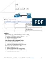 RC - IR-Lab - Configurações Básicas de Switch