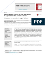 Hyponatremia in The Neurocritical Care Patient: An Approach Based On Current Evidence