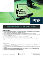 Plano Leitura 100 Dias