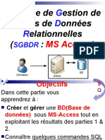 Partie Gestion - Ms Access Et SQL - Belbijou - PPSX