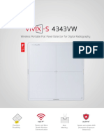 Wireless Portable Flat Panel Detector For Digital Radiography