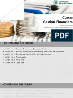 Curso: Gestión Financiera: Profesores: Diego Calvo César Alosilla-Velazco