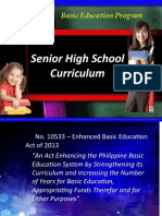 1 Senior High School Curriculum