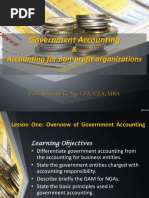 Government Accounting: Accounting For Non-Profit Organizations