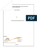 Bills of Quantities For Demolitions