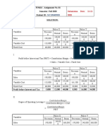 Solution Assignment - Fall 2020 - FIN622