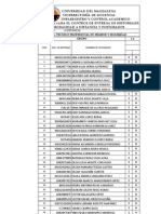 Formato Planilla de Entrega de Carpetas Unimag Santa Marta para Publicar