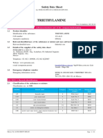 Triethylamine MSDS