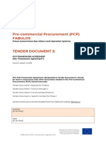 Tender Document 3 Framework Agreement