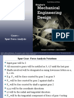 Lecture 4-Gears - General - 3-L-Spur Force