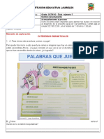 Guía 1 Grado Octavo 2021