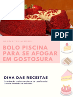 Bolos Piscina - Ebook Gratuito