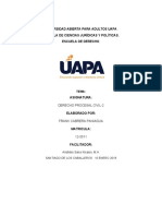 Tarea-1 - DERECHO PROCESAL CIVIL-2-FRANK CABRERA PANIAGUA